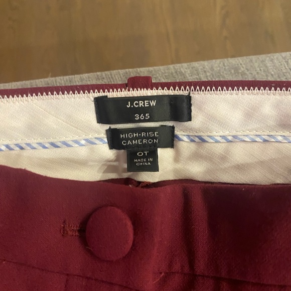 J. Crew Women’s Cameron Pant size 0T